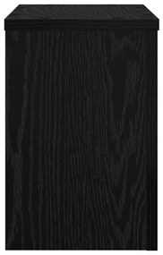 Suportes para Plantas - 2 pcs - Carvalho Preto - 20 x 20 x 30 cm - Mad