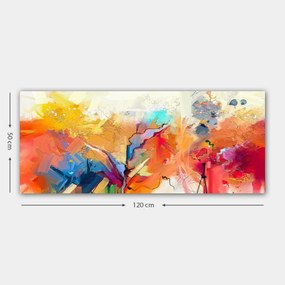 Pintura Decorativa em Tela YTY1040210842_50120 – Multicolor – 50 x 120