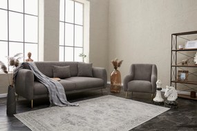 ****  
Sofá-Cama de 3 Lugares Simena – Cinzento Dourado – 210 x 80 x 9
