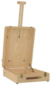 Cavalete de mesa 27x43x68 cm madeira de pinho maciça