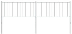 Cabeceira de cama 193 cm metal branco