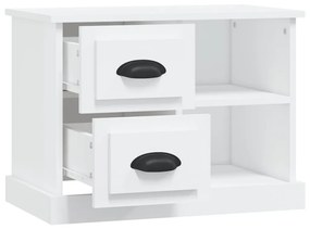 Mesa de cabeceira 60x35,5x45 cm branco