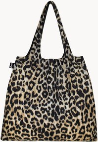 Mala de mão com bolsa Leopard