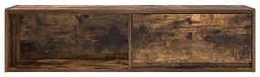 Móveis de TV 2pcs 100x31x25,5cm deriv. madeira carvalho fumado