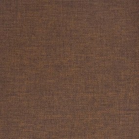 Bancos de bar 2 pcs tecido castanho
