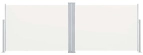 Toldo lateral retrátil 100x1000 cm creme