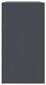 Aparador 99x39x73 cm aço antracite