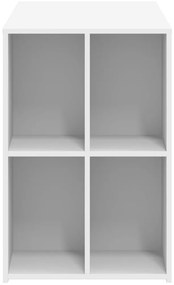 Secretária 102x50x75 cm derivados de madeira branco