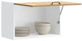 vidaXL Armário de parede de cozinha Kalmar carvalho artesanal