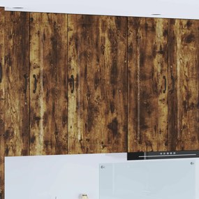 vidaXL Armário de Cozinha Kalmar Carvalho Defumado 50 x 31 x 100 cm