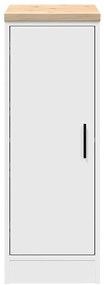 Armário de arrumação de garagem Branco 30x51x85 cm