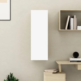 Móvel de TV 30,5x30x90 cm derivados de madeira branco