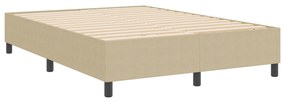 Cama Box vidaXL Verde Claro Cinza 140x200 cm Tecido Cotelê