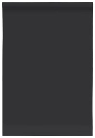 Autocolantes para móveis 90x500 cm PVC preto mate