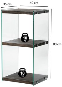 Estante Aqua – Antracite – 40 cm x 80 cm x 35 cm