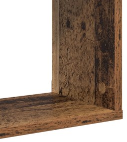 Prateleira de Parede Madeira Antiga 100x20x53 cm Madeira de Engenharia