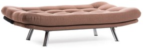 Sofá-Cama 3 Lugares Misa – Castanho Claro – 180x110 cm