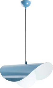 Candeeiro de Teto Vatoz – Azul Claro – 40 x 25 x 15 cm