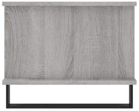 Mesa de centro 90x50x40 cm derivados de madeira cinzento sonoma