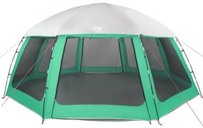 Tenda para piscina com mosca amovível e paredes de rede