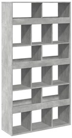 Divisória 100x33x187,5 cm derivados de madeira cinzento cimento