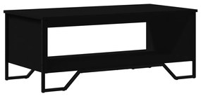 Mesa de centro 100x51x40 cm derivados de madeira preto