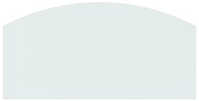 Placa de vidro para lareira 120x60 cm