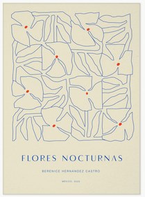 Póster Flores Nocturnas 01