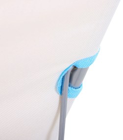 Conjunto de 2 Esteiras de Praia com Encosto Reclinável em 5 Níveis Bol