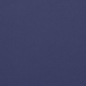Almofadões para sofá de paletes 2 pcs tecido azul-marinho