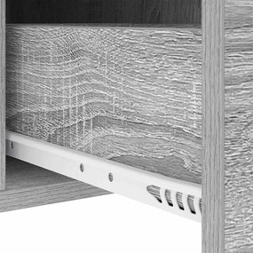 Armários de Canto 2 pcs Sonoma cinzento 30 x 48 x 61 cm