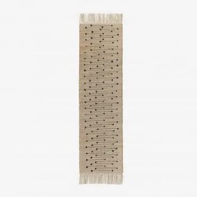 Caminho De Mesa 45x170 Cm Em Algodão E Juta Gozlan Natural - Sklum