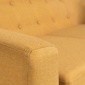 Sofá Windel 2 Plazas - Dourado