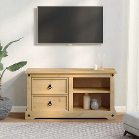 Móvel de TV Corona 100x40x52 cm madeira de pinho maciça