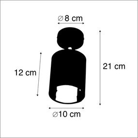 Foco moderno preto - Lofty