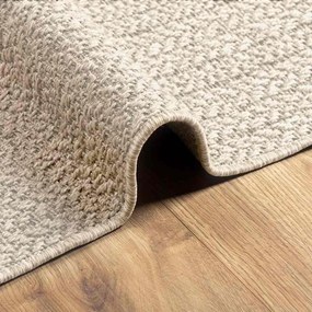 Tapete ZIZUR creme 80x200cm aspeto de juta interior e exterior
