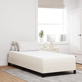 vidaXL Colchão de Molas Pocket Creme - Sensação Média - 80x200x20 cm Tecido