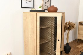 Aparador Wire – Carvalho – 40x90x110 cm