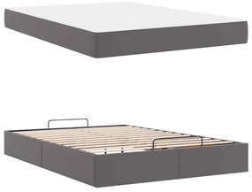Estrutura de cama com colchão Outros Cinzeto 140 x 200 cm