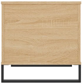 Mesa de centro 60x44,5x45 cm derivados madeira carvalho sonoma