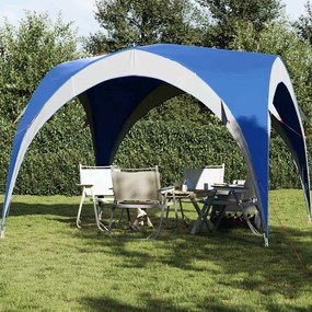 Tenda de festas impermeável azul