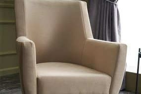 Cadeira Wing Gonca – Creme – 74 cm x 80 cm x 75 cm