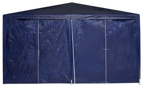 Tenda de Festa com 8 Lados Azul 4x4 m PE