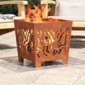 vidaXL Degrau Retangular 4 pcs Prateado 50 x 40 cm Alumínio