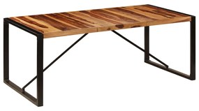 Mesa de Jantar Madeira de Sheesham Maciça 200x100x75 cm