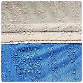 Tenda de festas impermeável azul ciano