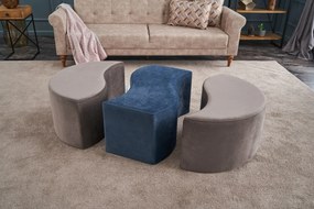 Pouffe Alya Puf – Mink Blue – 120 cm x 40 cm x 80 cm