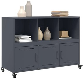 Aparador 100,5x39x72 cm aço antracite