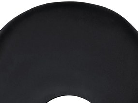 Conjunto de 2 cadeiras de jantar em veludo preto MAGALIA Beliani