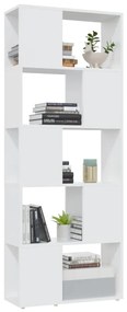 Estante/divisória 60x24x155 cm contraplacado branco